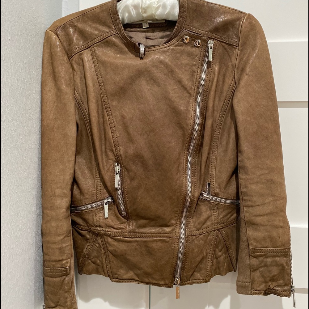 Karen Millen leather jacket